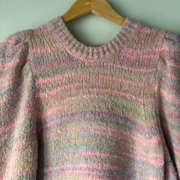 LoveShackFancy Aquarius Pullover Sweater Size Medium - Picture 10 of 15